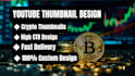create eye catching youtube thumbnails to boost CTR
