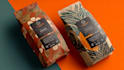 do aesthetic coffee bag packaging, stickers and label design