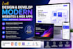 design and develop modern apps and websites