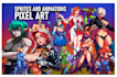 create pixel art sprites with video game quality