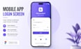 design modern mobile app uiux in figma
