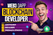 create crypto token website, memecoin website, and web3 apps