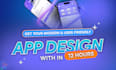 do mobile app UI UX design, app screens, prototype in figma