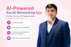 develop ai social networking app, community event and chat app