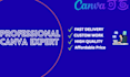 design professional canva posts, flyers, and banners