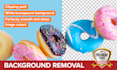 do bulk remove background for product images