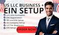 register a US llc business and setup ein registration for beginners