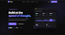 design a stunning modern landing page with html css and javascript