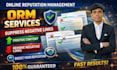 online reputation management, ORM, services to suppress negative links