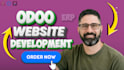 do odoo website development, cutomization, implementation and API integration