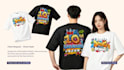 create print ready t shirt graphics design