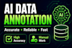 do ai data annotation and content evaluation with accuracy