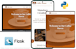 create website with flask
