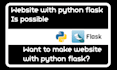 create website with flask