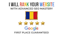rank your website on google first page with advanced SEO mastery
