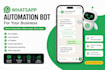build whatsapp automation bot with auto replies and lead capture