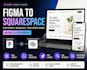convert your figma design to squarespace website pixel perfect SEO optimization