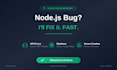 debug and fix any nodejs backend bug API or database error