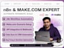 be your n8n expert, makecom expert