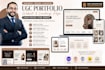 do responsive ugc portfolio website canva website landing page design html web