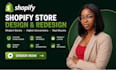 shopify store design shopify store redesign shopify website design shopify store