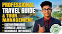 be your professional travel guide and manager