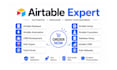 build airtable setup, airtable automation and softr webapp