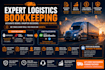 do logistics bookkeeping using samsara, rose rocket, trimble tms with quickbook