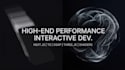 a high end interactive website with gsap and threejs