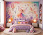 design cute custom kids room wall mural wallpaper