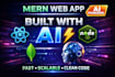 build mern web app, ai assisted,  chatbot, claude, chatgpt
