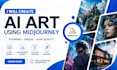 create ai art using midjourney