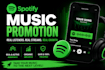 spotify music promotion and spotify  promotion