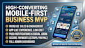 build a professional wordpress mobile app business mvp for startup