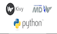 develop efficient python gui projects, tkinter, kivy,kivymd,pyqt6, pyside6,flet