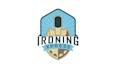 design interesting train inspired logo for ironing express
