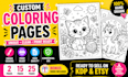 design professional coloring books for amazon KDP