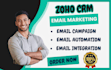 setup zoho crm automation ai workflow integration email marketing campaign