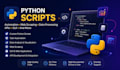 develop python script or full python project with gui charts