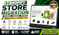 shopify store data migration ecommerce transfer redesign optimization seo