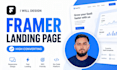 design high converting framer saas landing page