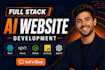 build ai website business website development as full stack web developer