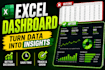 build professional excel dashboard and automated reports