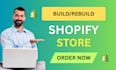 design and develop shopify store, shopify dropshipping store