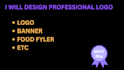 do logo design and banner