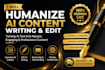 humanize ai content writing and humanize ai content edit