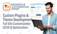 develop custom moodle plugins, themes, and integrations