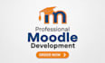 develop custom moodle plugins, themes, and integrations