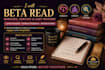 beta read romance beta reader fantasy and cozy mystery beta reader alpha reader