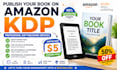 publish your book on amazon KDP with SEO optimization